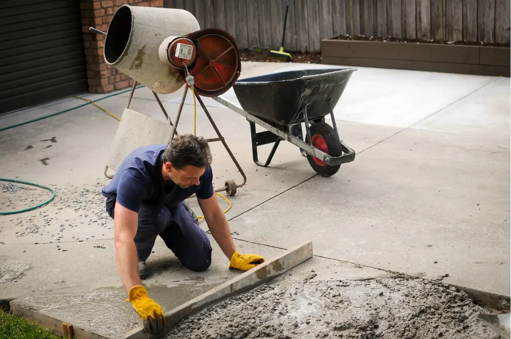 Cement Driveway