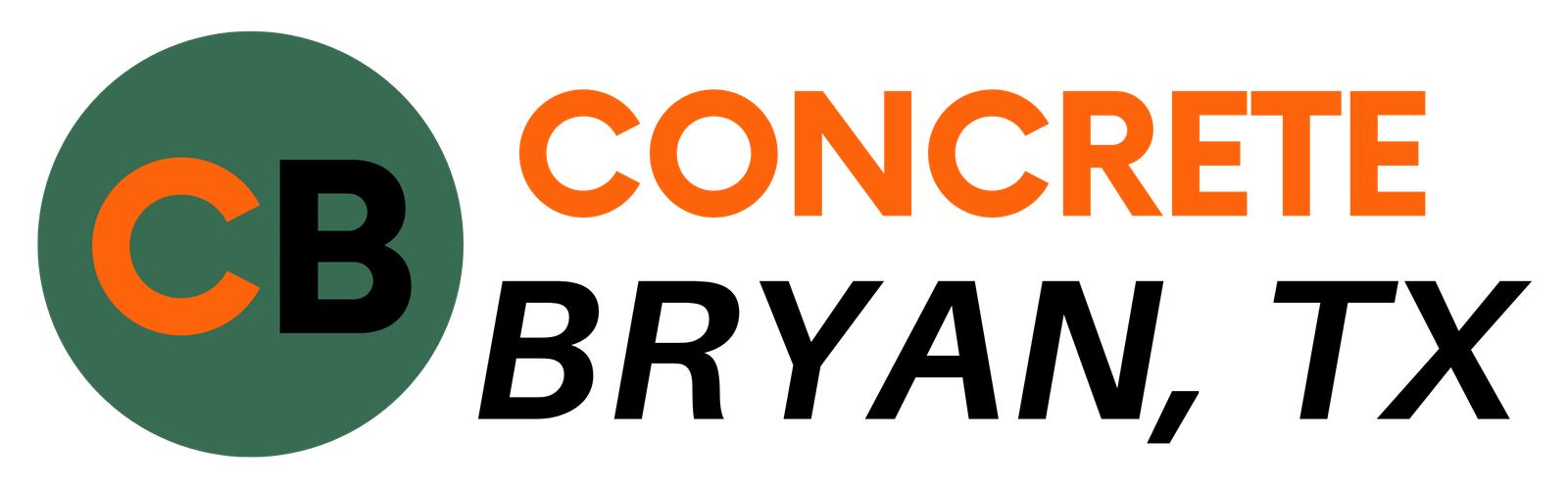 Concrete Bryan, TX Logo